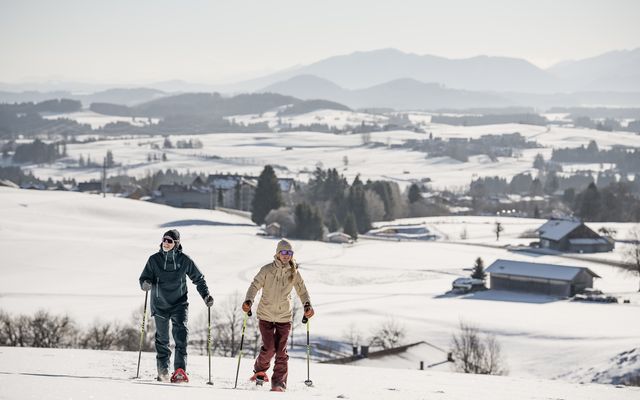 Schneeschuhwandern im Allgäu