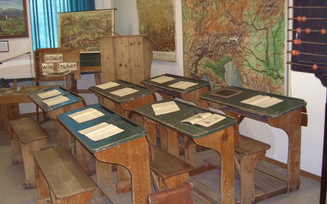 Klassenzimmer wie es Früher einmal war
